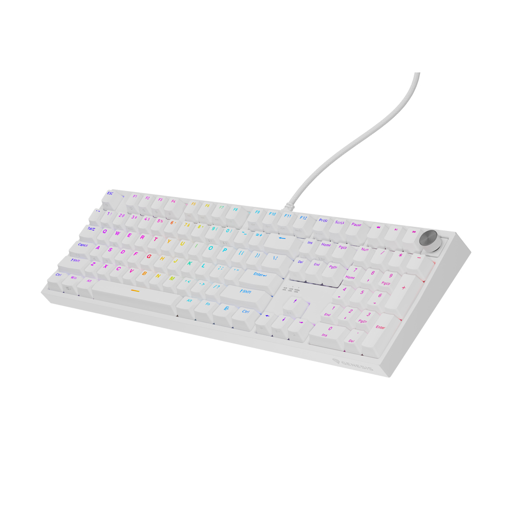 Genesis Thor 404 / Gateron Yellow Pro / English White