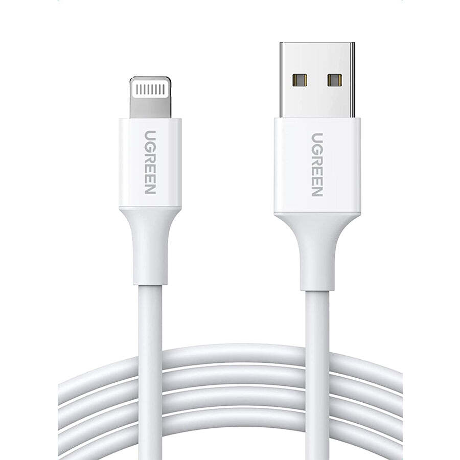 UGREEN US155 / Cable 2M USB-A to Lightning MFI White