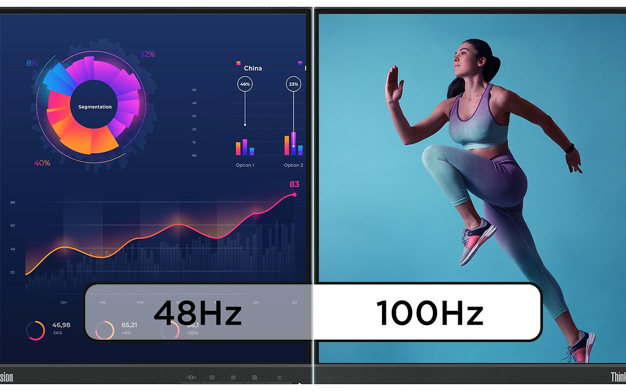 Lenovo ThinkVision E24-40 / 23.8 IPS FullHD Black