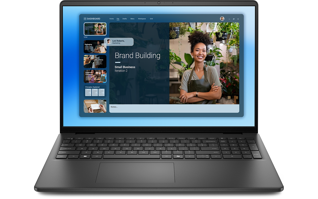 DELL 16 DC16250 / 16 IPS FullHD+ / Core 7 150U / 16Gb DDR5 / 1Tb SSD