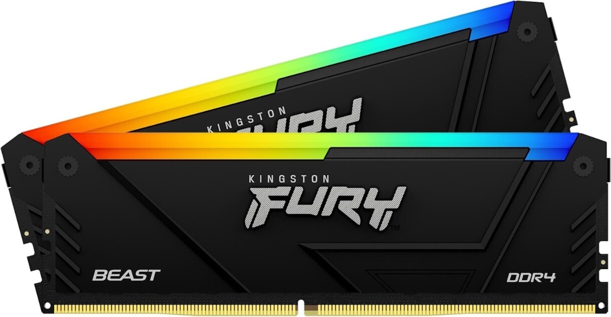 Kingston FURY Beast DDR4 RGB 2x8GB DDR4 3200 / KF432C16BB2AK2/16WP
