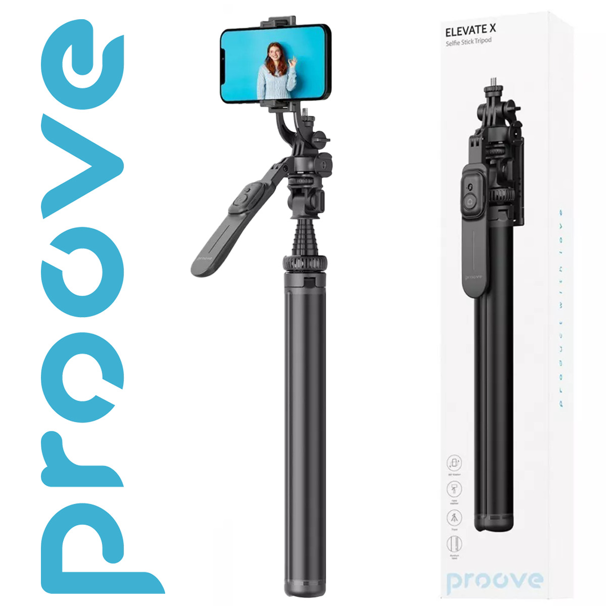 Proove Tripod Proove Elevate X Selfie Stick
