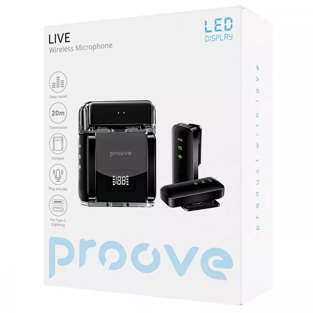 Proove Microphone Wireless Live