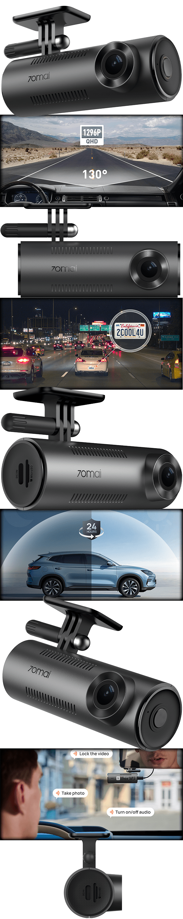 70mai Dash Cam M310