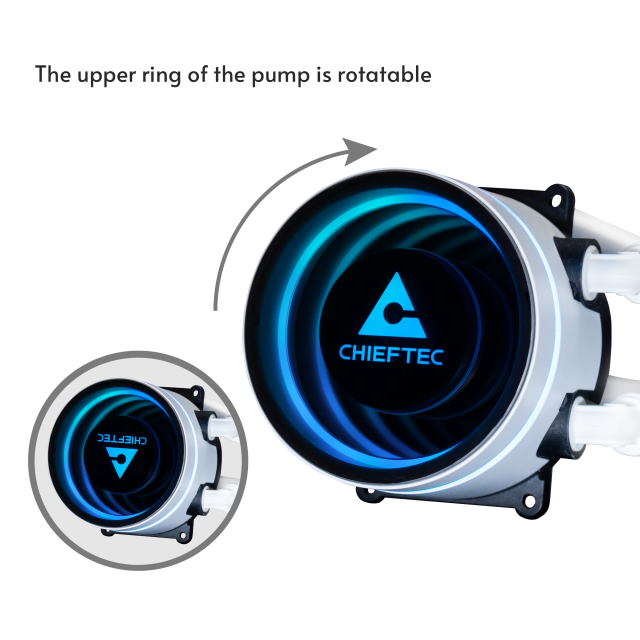 Chieftec Iceberg 360 A-RGB White