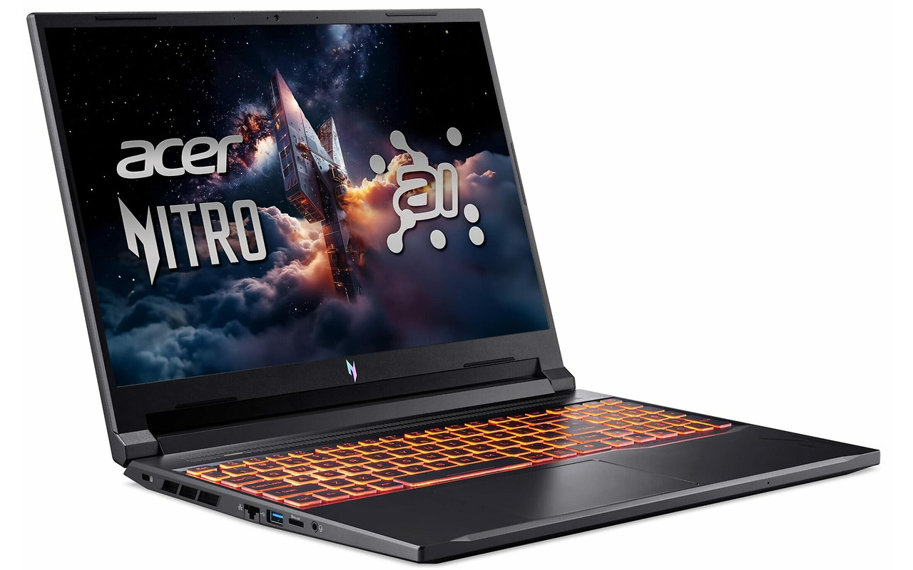 Acer Nitro V16 AI ANV16-42 / 16 WUXGA 180Hz / Ryzen 7 260 / 32G DDR5 / 1Tb SSD / GeForce RTX 5060 8Gb