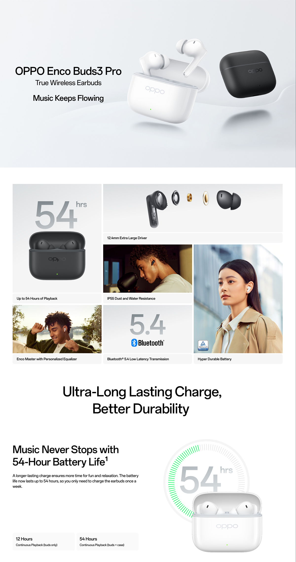 OPPO Reno 14F 5G / 8GB / 256GB + Enco Buds 3 Pro Blue