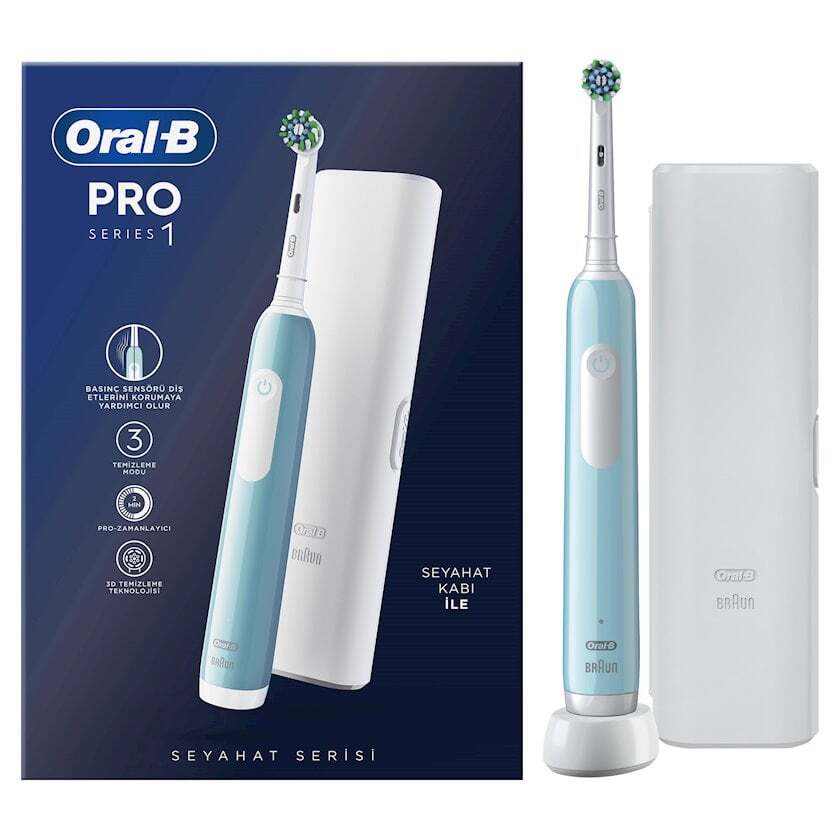 Braun Electric Toothbrush Braun D305.513.3 Pro Series 1 + Travel Case