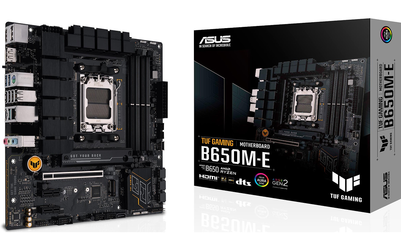 ASUS TUF GAMING B650M-E AM5 mATX