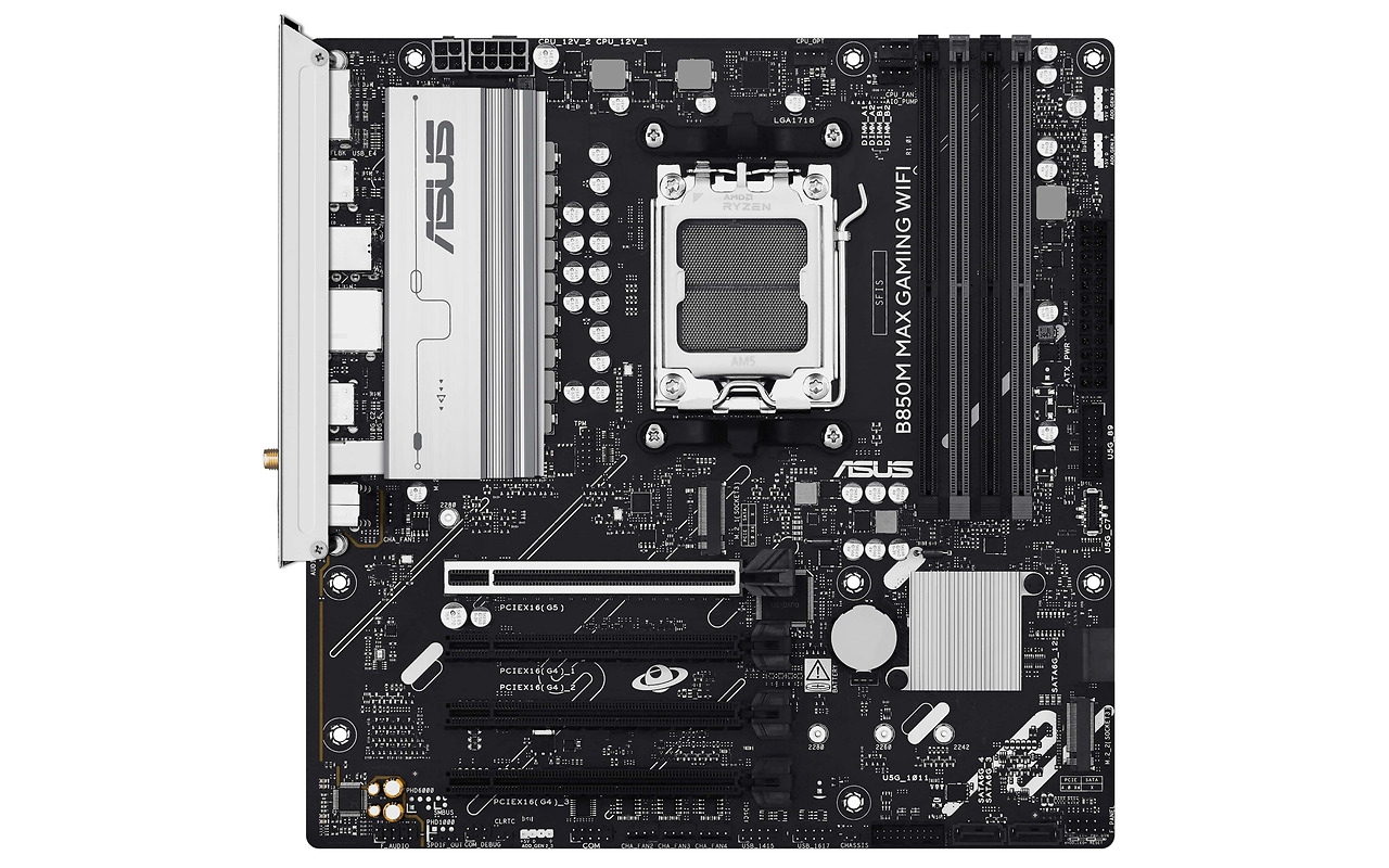 ASUS B850M MAX GAMING WIFI mATX