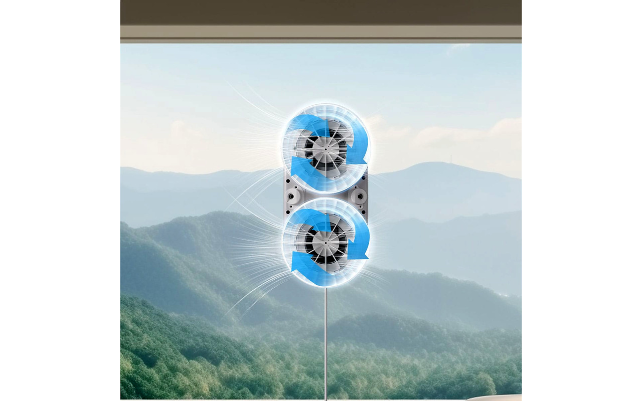 Hutt DDC56 Robot Cleaner White