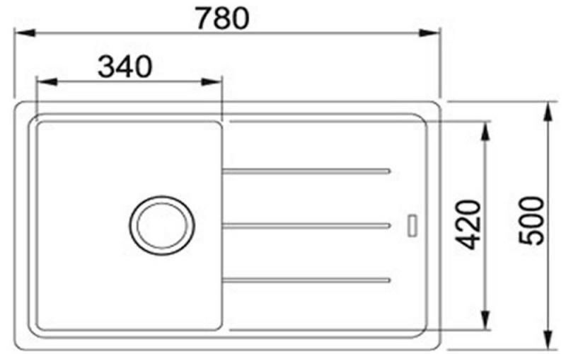 FRANKE BFG 611-78 / 114.0660.014