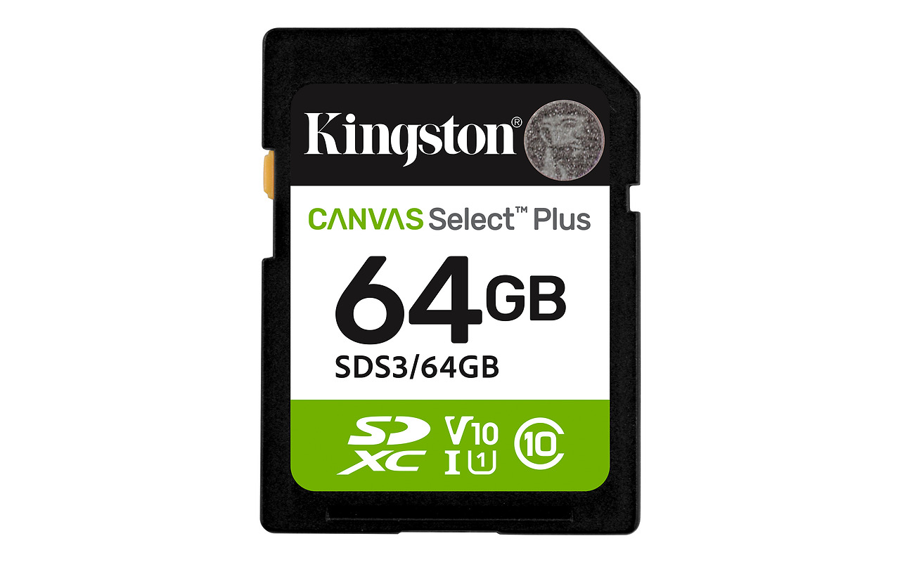 Kingston Canvas Select Plus Gen3 SDXC / SDS3/64GB