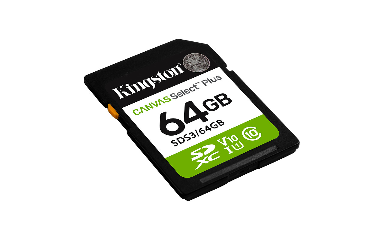 Kingston Canvas Select Plus Gen3 SDXC / SDS3/64GB