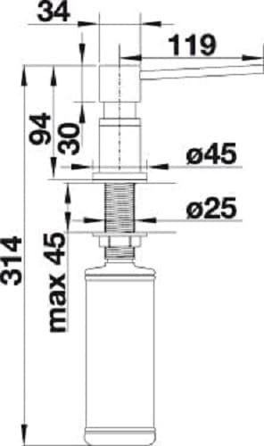 BLANCO Lato / 525816