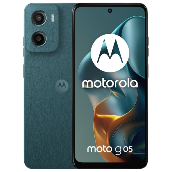 Motorola Moto G05 / 6.67 HD+ / Helio G81 Extreme / 4GB / 128GB / 5200mAh Green