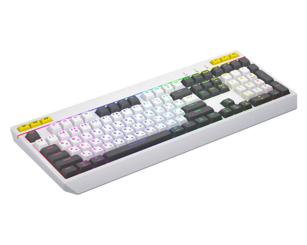 HATOR Icefall RGB / EN/UA White