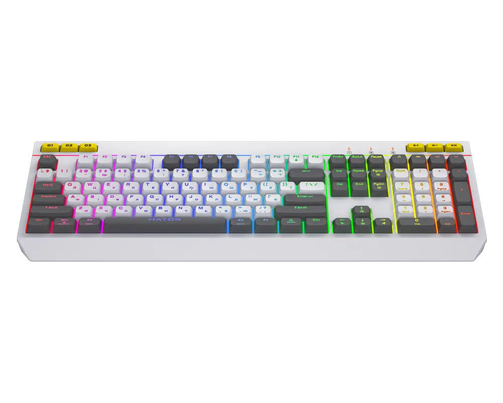 HATOR Icefall RGB / EN/UA White