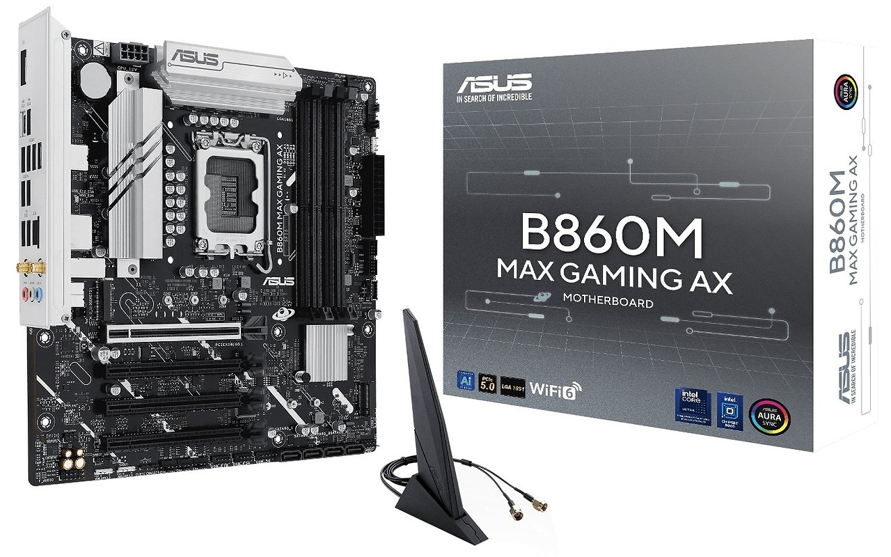 ASUS B860M MAX GAMING AX