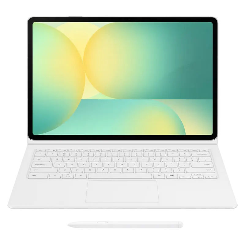 Samsung Book Cover Keyboard Tab S10 FE+ White
