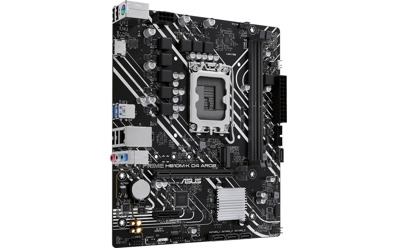 ASUS PRIME H610M-K D4 ARGB