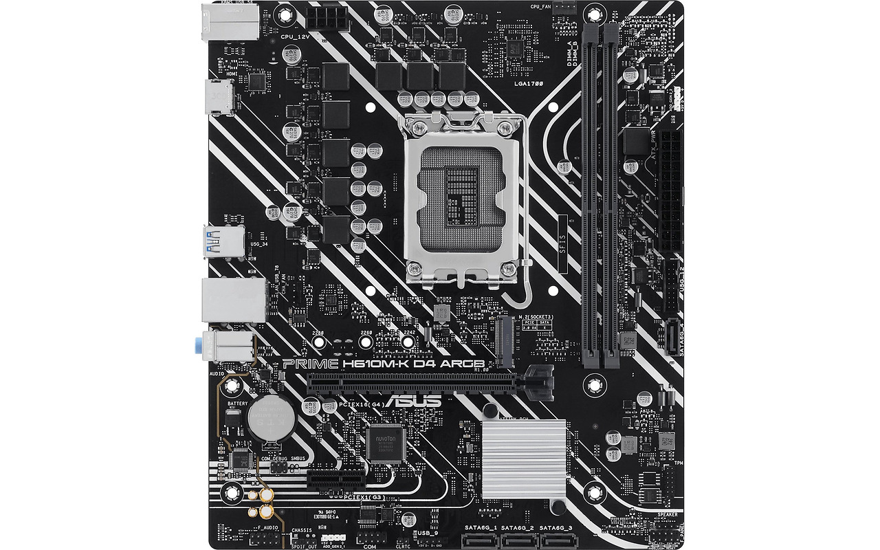 ASUS PRIME H610M-K D4 ARGB