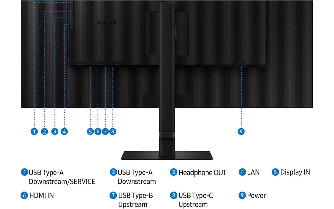 Samsung ViewFinity S8 S37D802U / 37 VA 4K UHD 60Hz