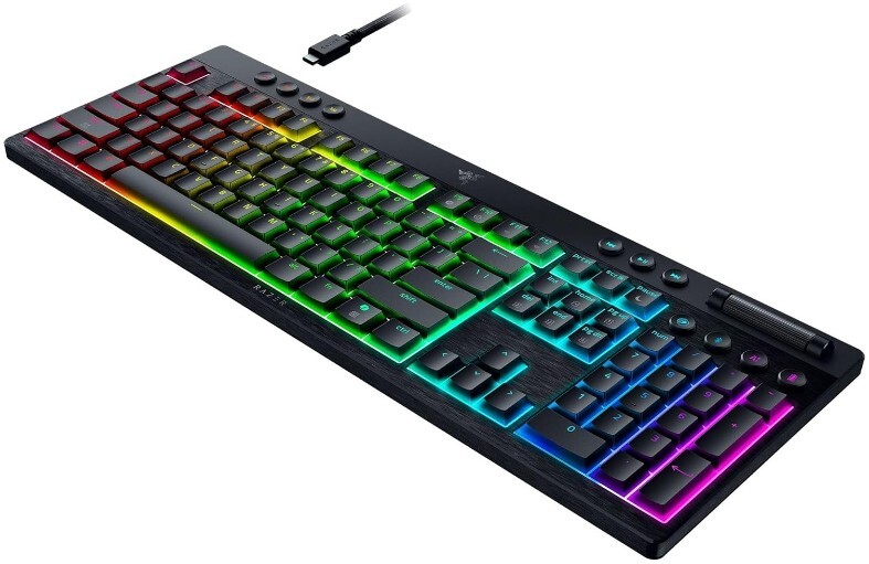 Razer Mechanical BlackWidow V4 Low-Profile HyperSpeed / RZ03-05270100-R3M1 English