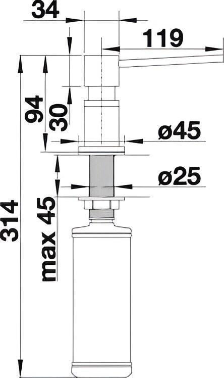 BLANCO Lato / 525817