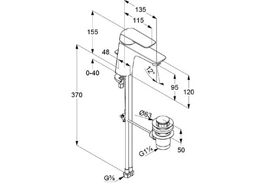KLUDI DN 15 Ameo 410230575