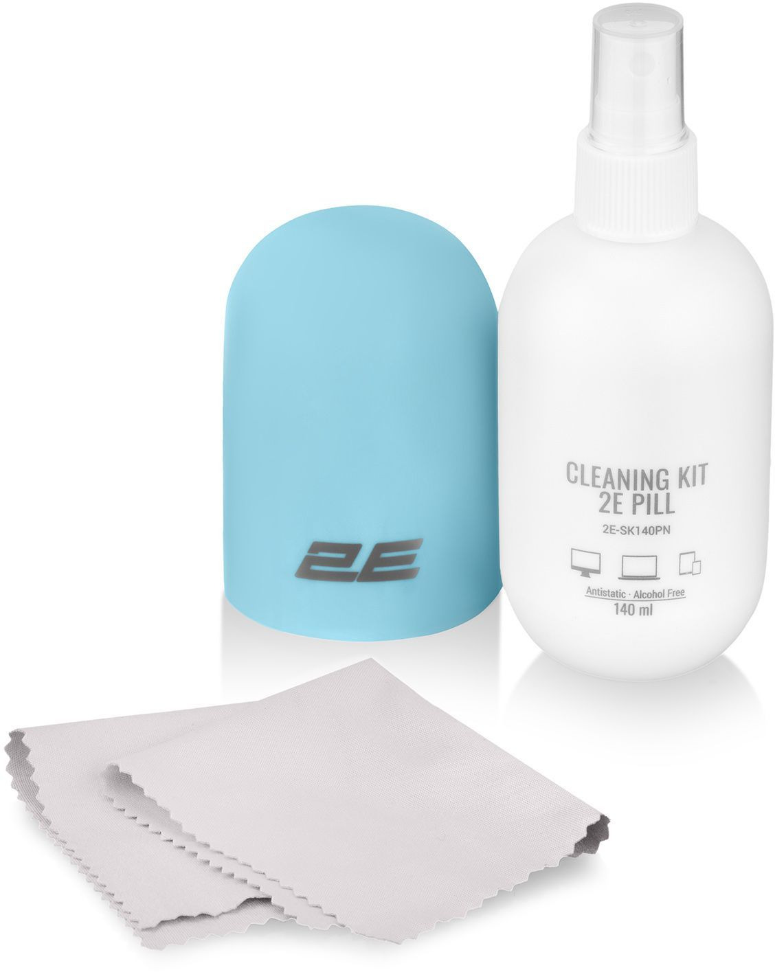 2E Cleaning kit Liquid 140ml + napkin 20cm / 2E-SK140BL