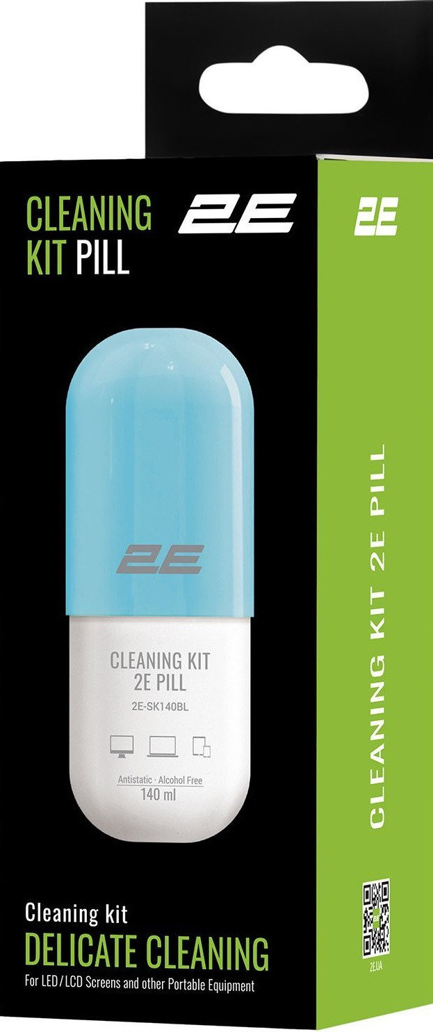 2E Cleaning kit Liquid 140ml + napkin 20cm / 2E-SK140BL