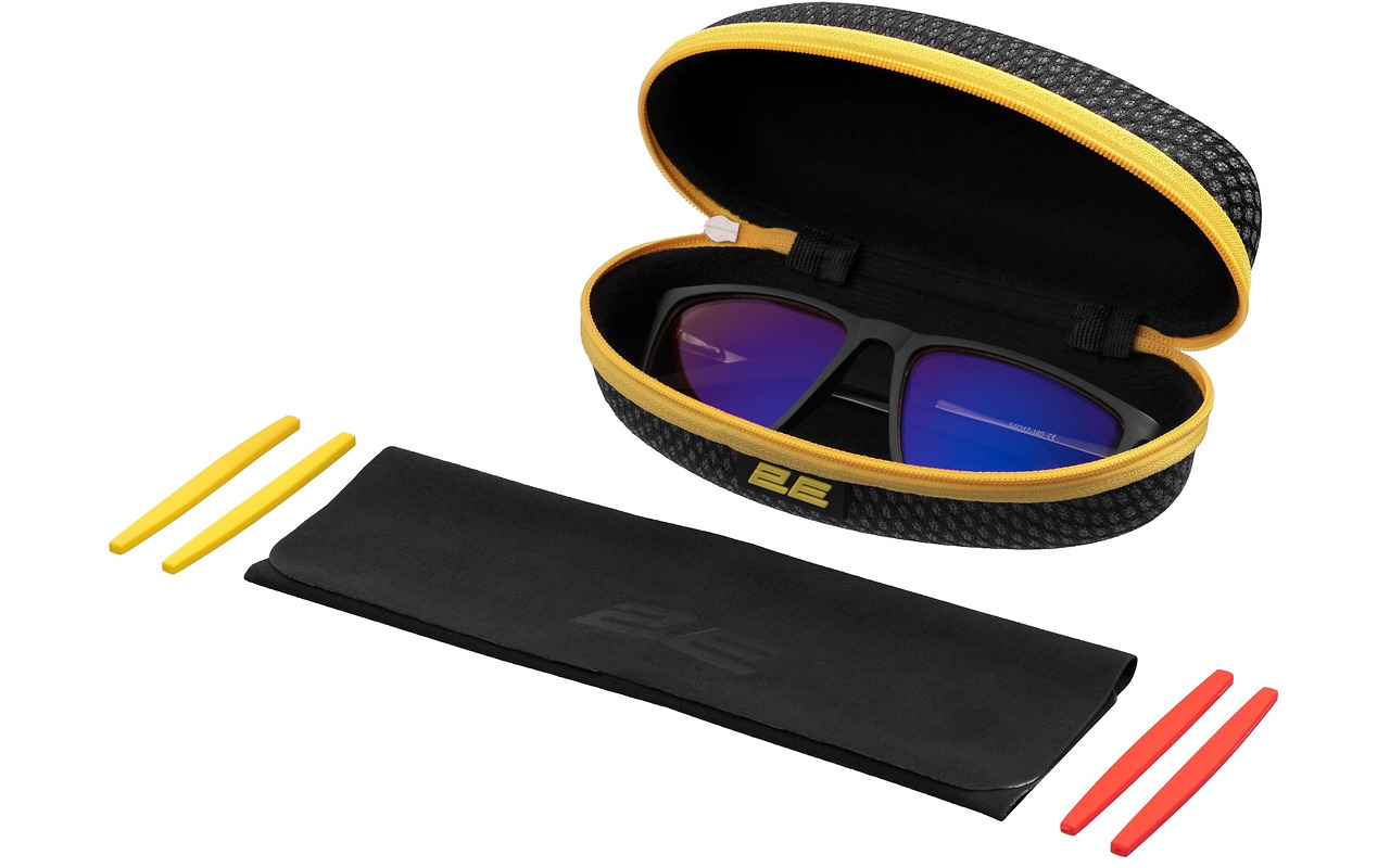 2E GAMING Glasses Anti-blue light 40% / 2E-GLS310BK-KIT