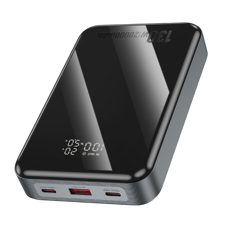 Hoco Q30A Fast charge 130W 20000mAh Grey