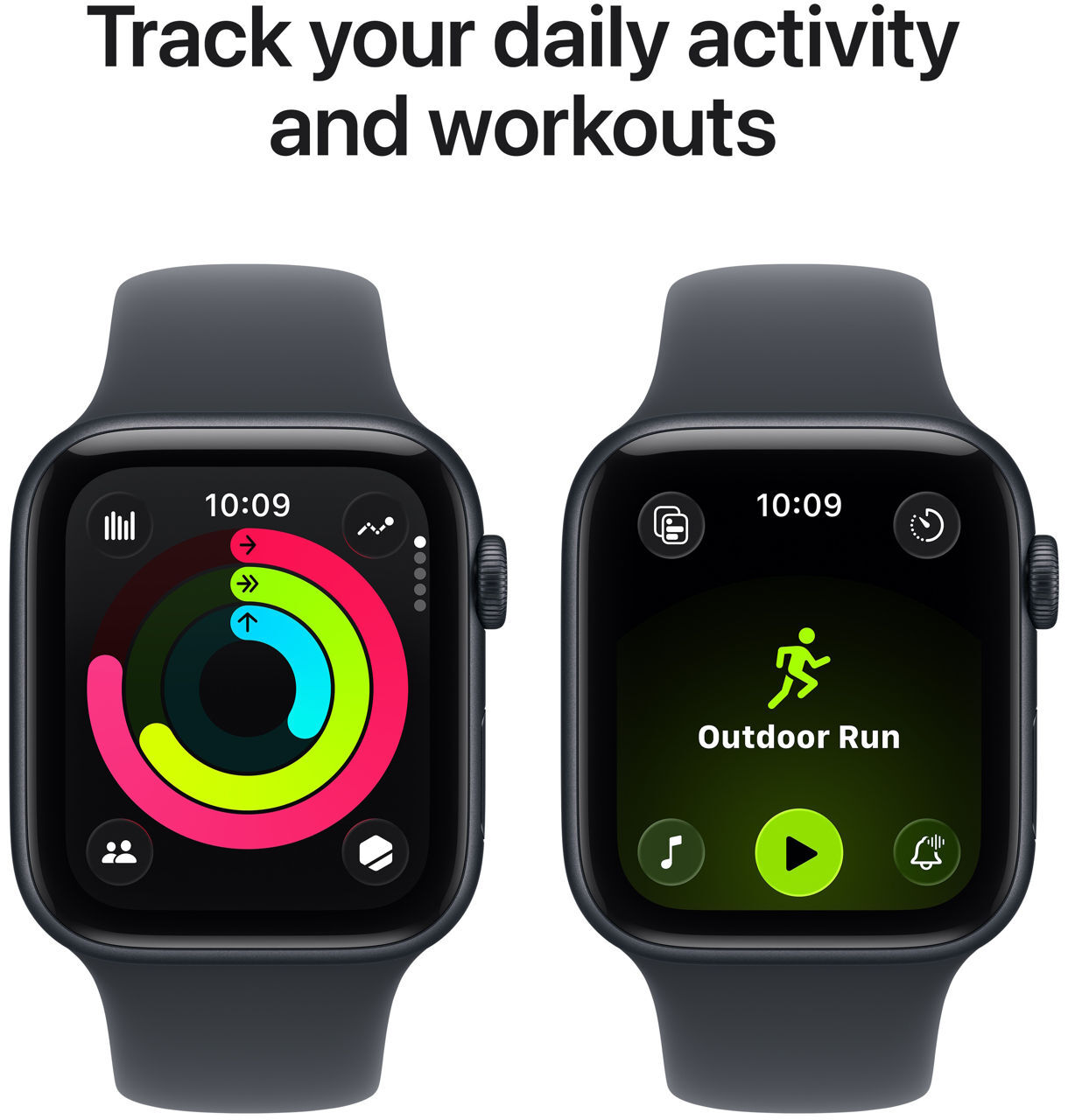 Apple Watch SE 3 44mm / Sport Band Black