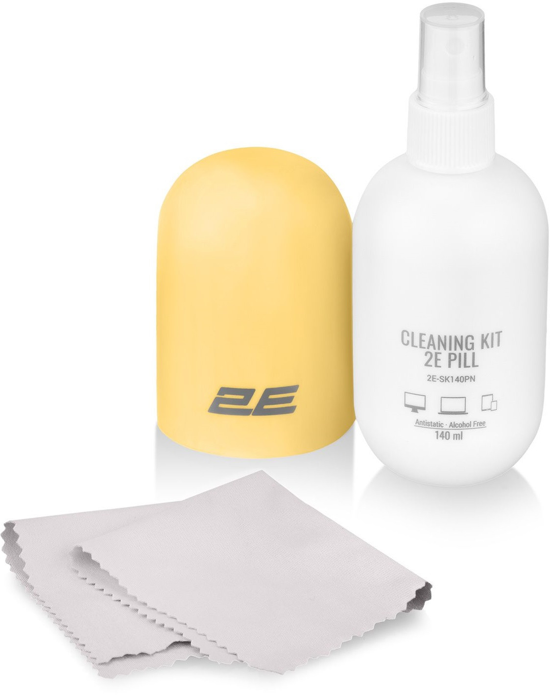 2E Cleaning kit Liquid 140ml + napkin 20cm / 2E-SK140YW