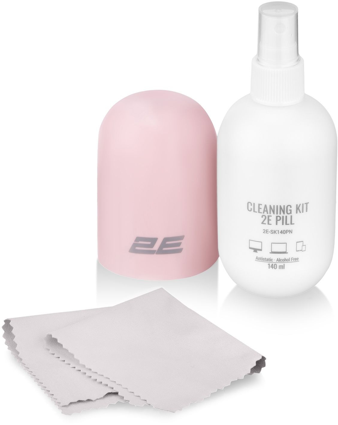2E Cleaning kit Liquid 140ml + napkin 20cm / 2E-SK140PN