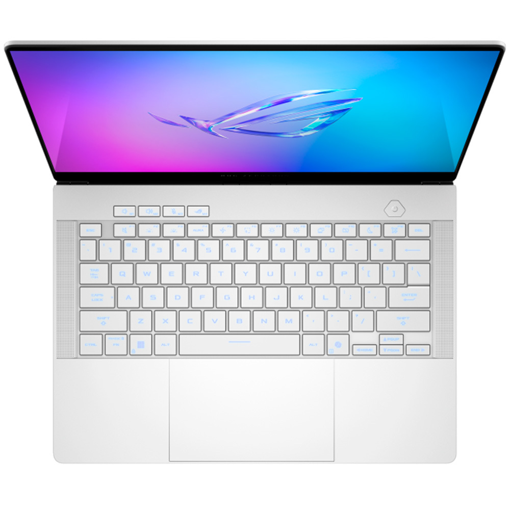 ASUS ROG Zephyrus G14 GA403WR / 14 OLED 3K 120Hz / Ryzen AI 9 HX 370 / 32GB LPDDR5X / 1TB SSD / GeForce RTX 5070 Ti 12GB White