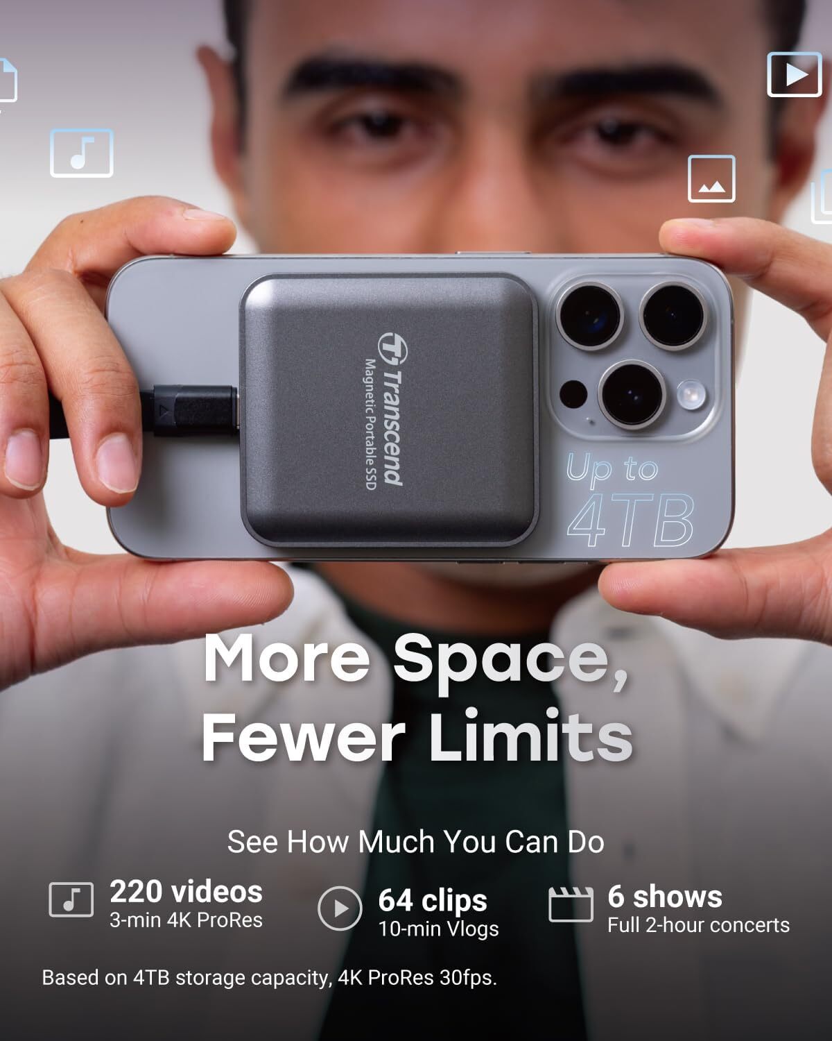 Transcend Portable SSD ESD420 / 4.0TB