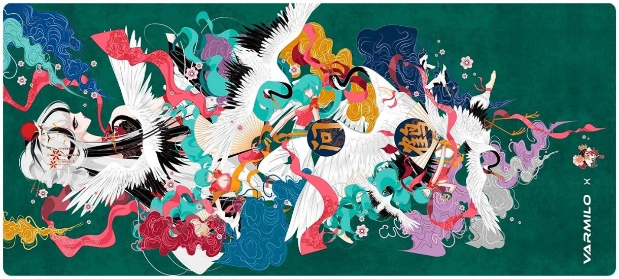 Varmilo Crane Desk Mat XL / 900х400х3mm