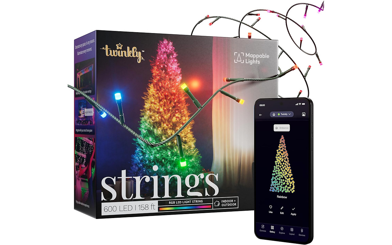 Twinkly Strings RGBW 600 Gen II 48m / TWS600SPP-BEU