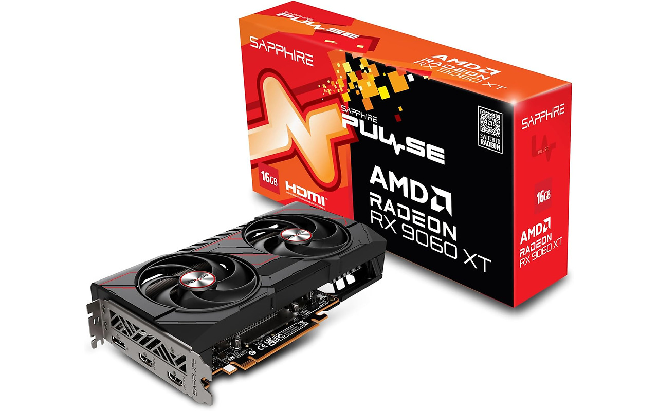 Sapphire PULSE Radeon RX 9060XT OC 16GB GDDR6 256Bit