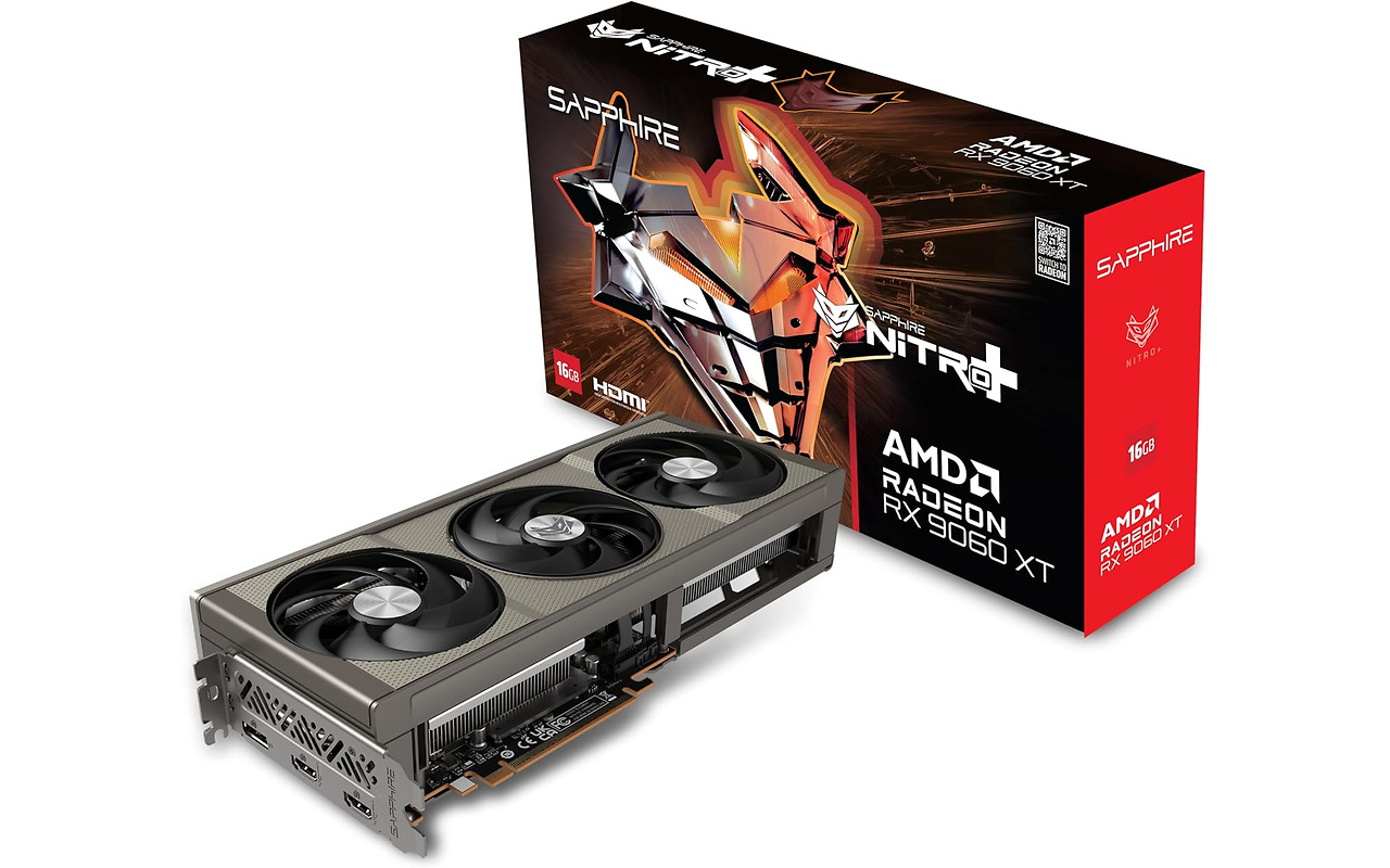 Sapphire NITRO+ Radeon RX 9060XT OC 16GB GDDR6 128Bit
