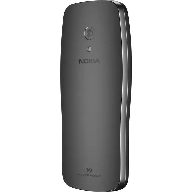 Nokia 3210 4G / 2.4 TFT / Unisoc T107 / 128MB / 64MB / 1450mAh Black