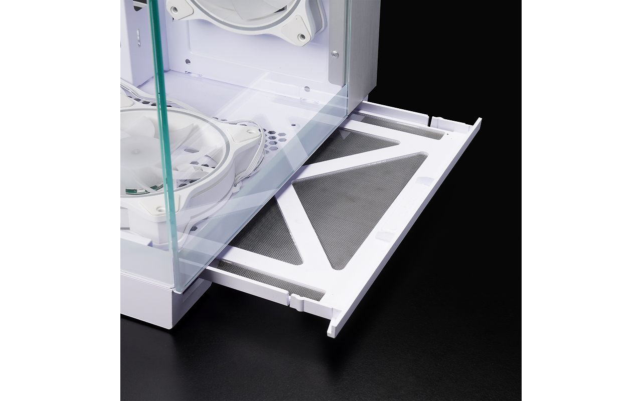 Chieftec Gaming VISIO GM-30W-TG-OP ATX White