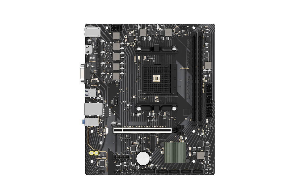 Sapphire A520M-E  mATX Black