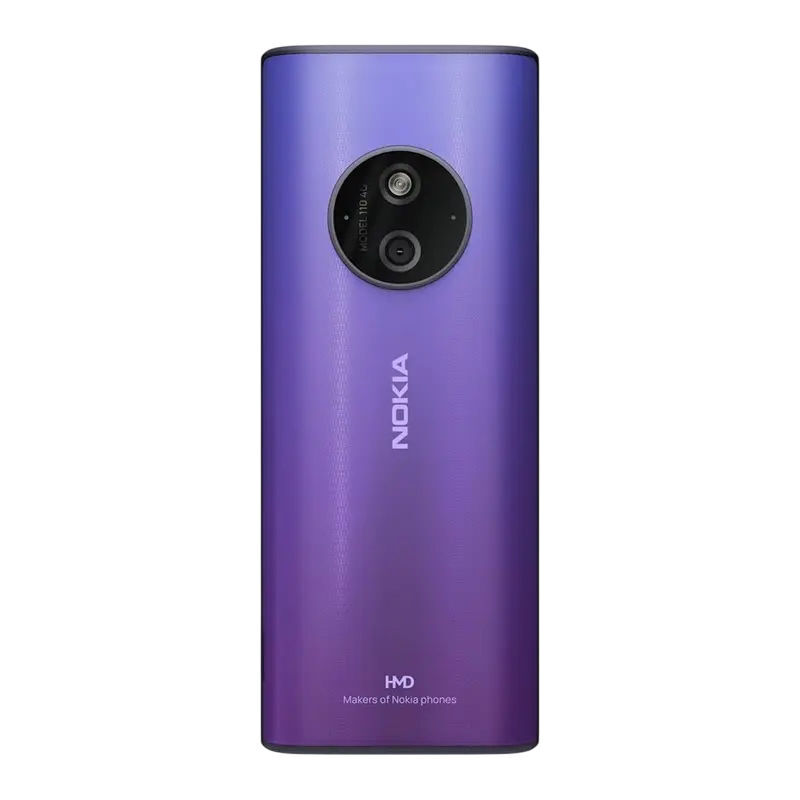Nokia 110 4G 2024 / 2 TFT LCD / 64MB / 128MB / 1000mah Purple