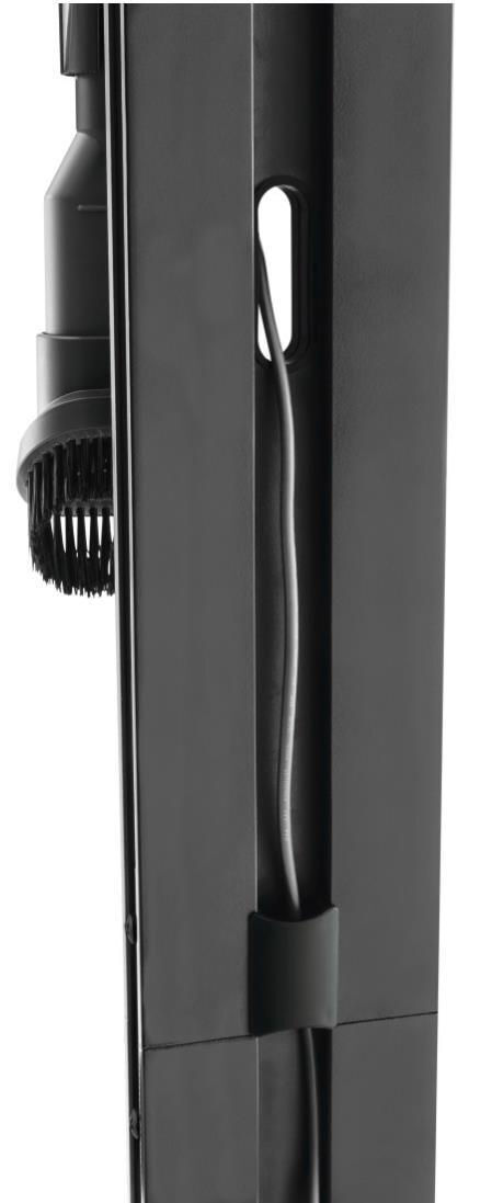 Xavax Base Organiser for Battery-powered Vacuum Cleaners / 181562 Black