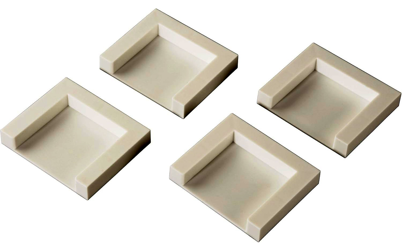 Xavax Dryer Fixing Plates for Adhesion / 111310 White