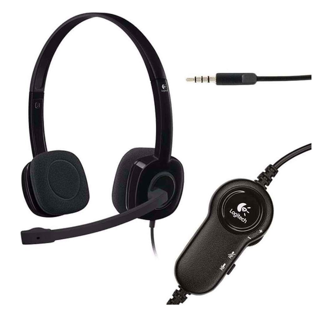 Headset Logitech H151 / Stereo / 981-000589